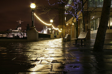 Image showing Thames bank