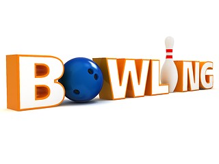 Image showing Word Bowling