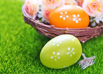 Image showing easter eggs