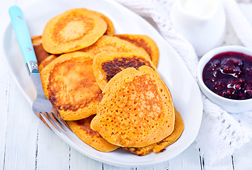 Image showing sweet pancakes