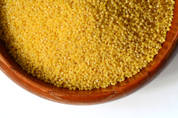 Image showing raw yellow millet