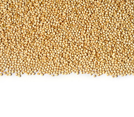 Image showing white quinoa seeds