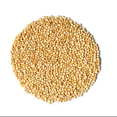 Image showing white quinoa seeds