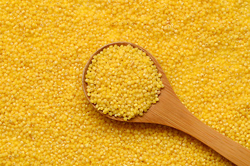 Image showing raw yellow millet