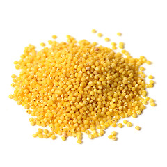 Image showing raw yellow millet