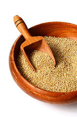 Image showing white quinoa seeds