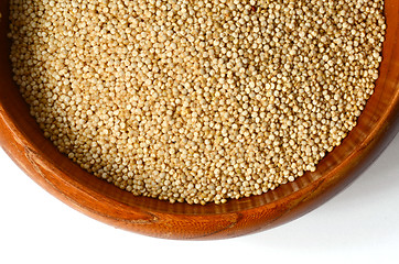 Image showing white quinoa seeds