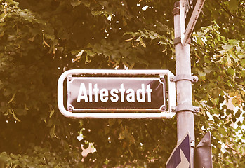 Image showing  Altestadt picture vintage