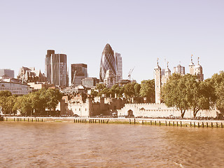 Image showing Tower of London vintage