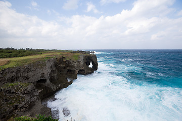 Image showing Manza Cape in Okinawa