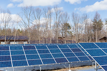 Image showing Solar energy power station