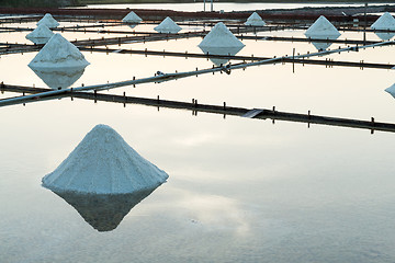 Image showing Taiwan salt pan scenery