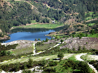 Image showing Blue Lake 5. Cyprus