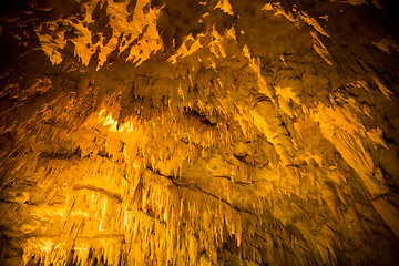 Image showing Stalactites in gyukusendo cave