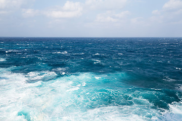 Image showing Sea and wave