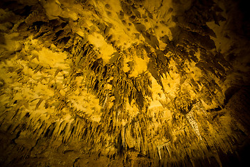 Image showing Stalactites in Gyukusendo cave