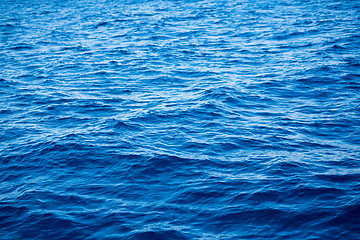 Image showing Blue sea surface