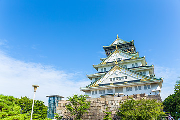 Image showing Osaka castle