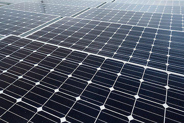 Image showing Solar panel close up