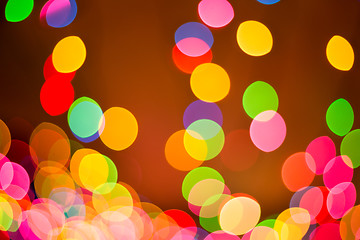 Image showing Abstract bokeh light background