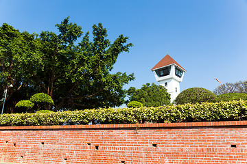 Image showing Watchtower of Fort Zeelandia, Tainan, Taiwan