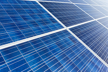 Image showing Solar panel for energy