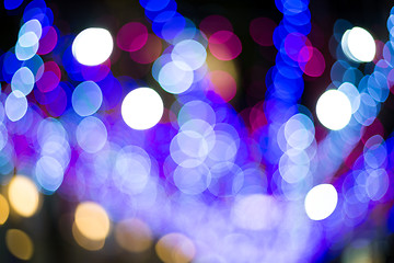 Image showing Colorful Bokeh Lights
