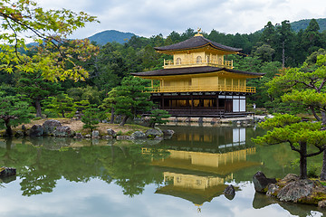 Image showing Kinkaku-ji temple in Kyoto, Japan