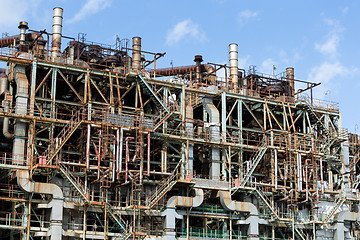 Image showing Petrochemical industrial plant