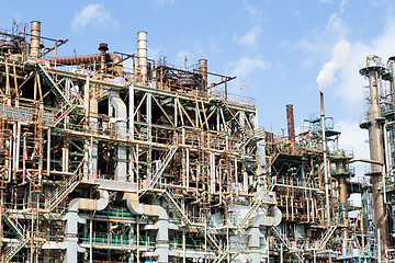 Image showing Petrochemical industrial plant