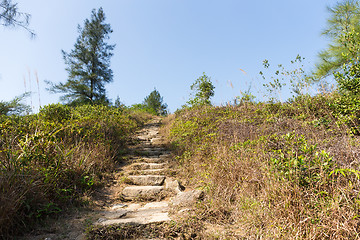 Image showing Mountain hill