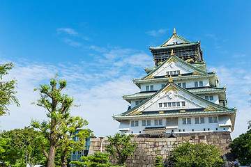 Image showing Osaka castle