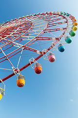 Image showing Ferris wheel in carnival 