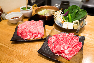 Image showing Japanese hot pot