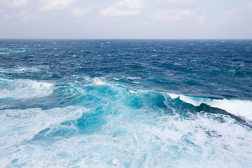 Image showing Waves in ocean