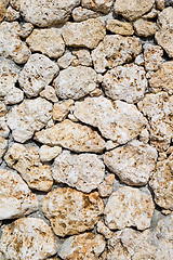 Image showing Rock wall texture