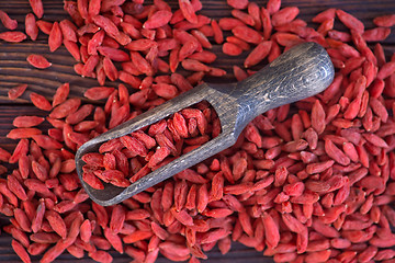 Image showing dry red berries