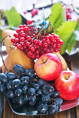 Image showing autumn fruits 