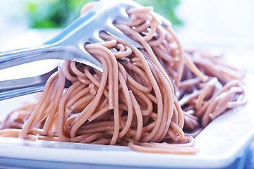 Image showing boiled soba