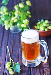 Image showing fresh beer