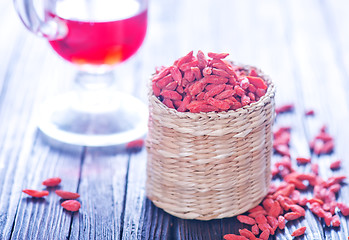 Image showing dry red berries