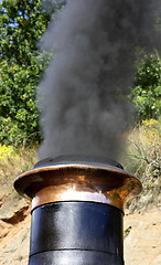 Image showing Smokey chimney