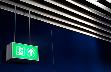 Image showing Emergency Exit