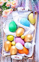 Image showing easter eggs