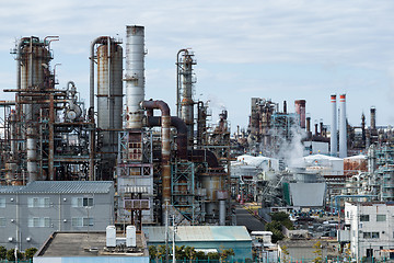 Image showing Industrial factory in Kawasaki