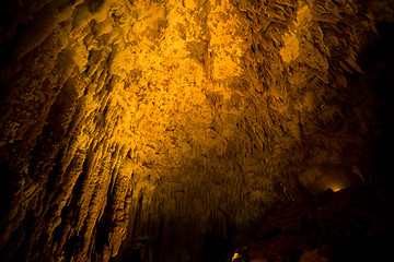 Image showing Stalactites in gyukusendo cave
