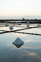 Image showing Salt pans in Tainan