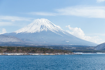 Image showing Lake Motosu