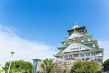 Image showing Osaka castle