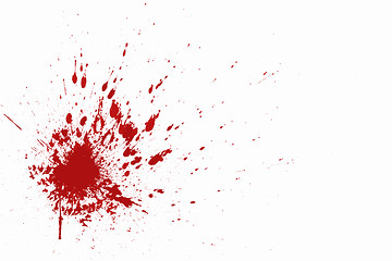 Image showing Blood splatter